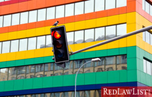 red light accidents